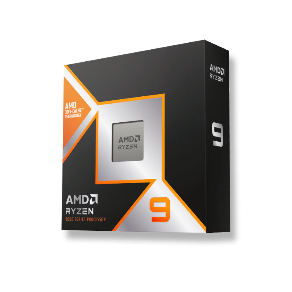 AMD Ryzen 9 9950X3D Processor with Radeon Graphics (16 Cores, 32 Threads, Max. Boost Clock Up To 5.7GHz, AM5 Socket and 144MB Cache)
