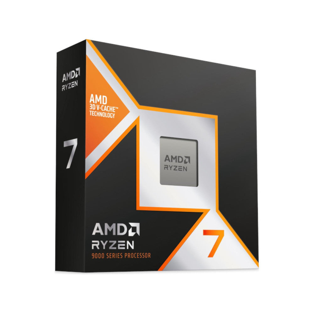 AMD Ryzen 7 9800X3D Processor with Radeon Graphics (8 Cores, 16 Threads, Max. Boost Clock Up To 5.2GHz, AM5 Socket and 104MB Cache)
