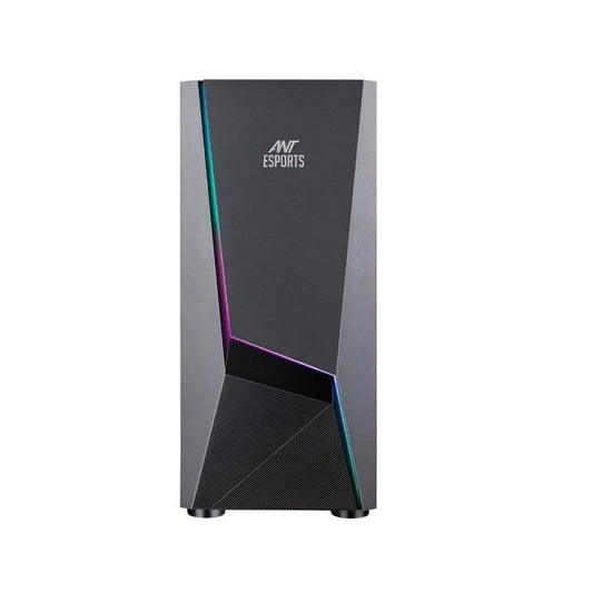 Ant Esports ICE-130AG (ATX) Mid Tower Gaming Cabinet - Black
