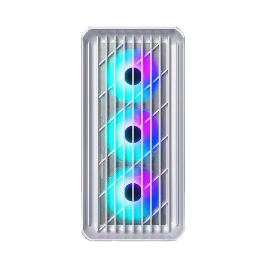 Ant Esports 205 Mini 6F Mid Tower Gaming Cabinet - White