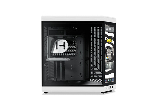 HYTE Y70 Touch Infinite Dual Chamber ATX Mid-Tower Cabinet - Panda