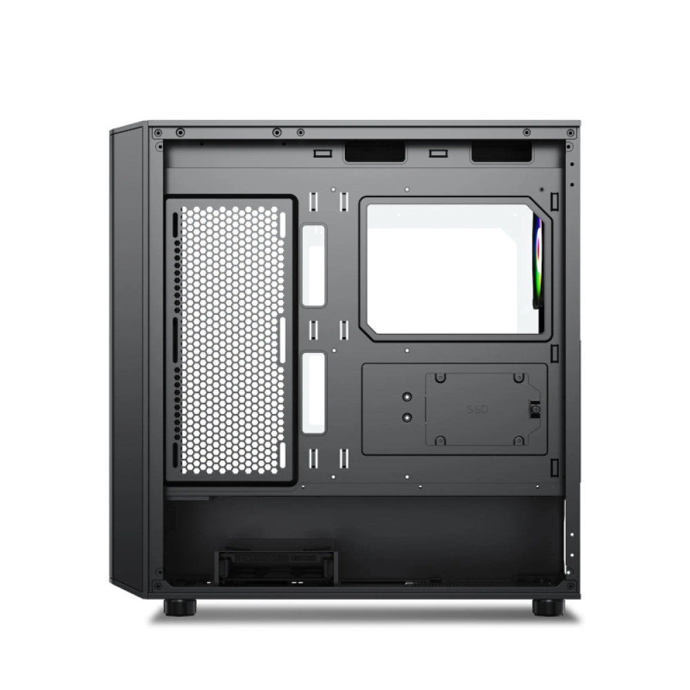 Ant Esports 411 Air ARGB (E-ATX) Mid Tower Gaming Cabinet - Black