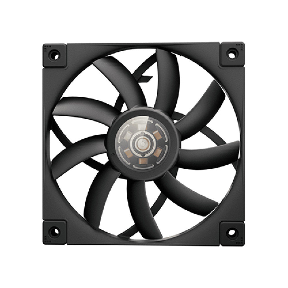 DeepCool FT12 Slim 120mm Single Pack Cabinet Fan - Black