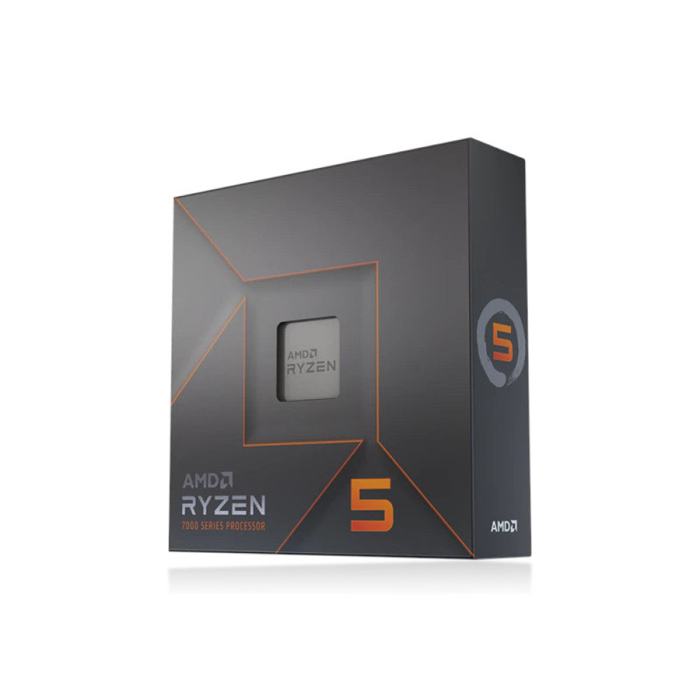 AMD Ryzen 5 7600X Processor with Radeon Graphics (6 Cores, 12 Threads, Max. Boost Clock Up To 5.3GHz, AM5 Socket and 38MB Cache)