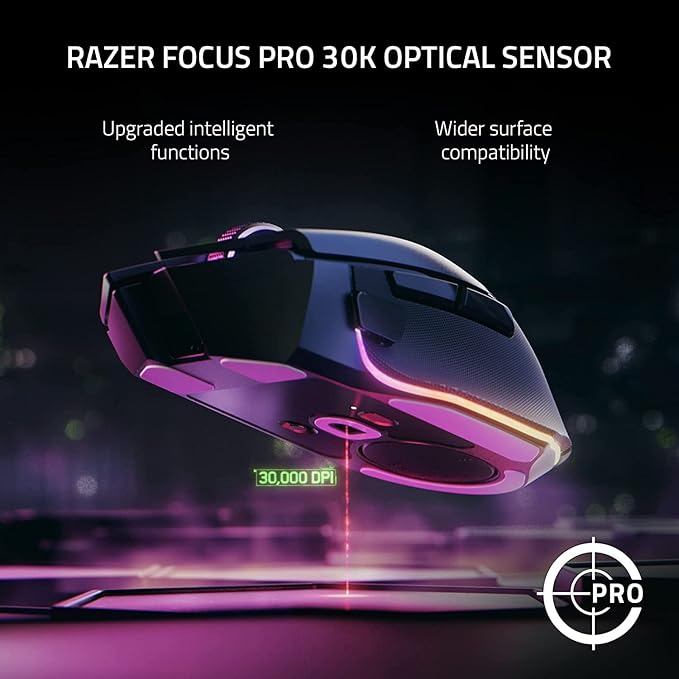 Razer Basilisk V3 Pro Wireless Gaming Mouse (Black)