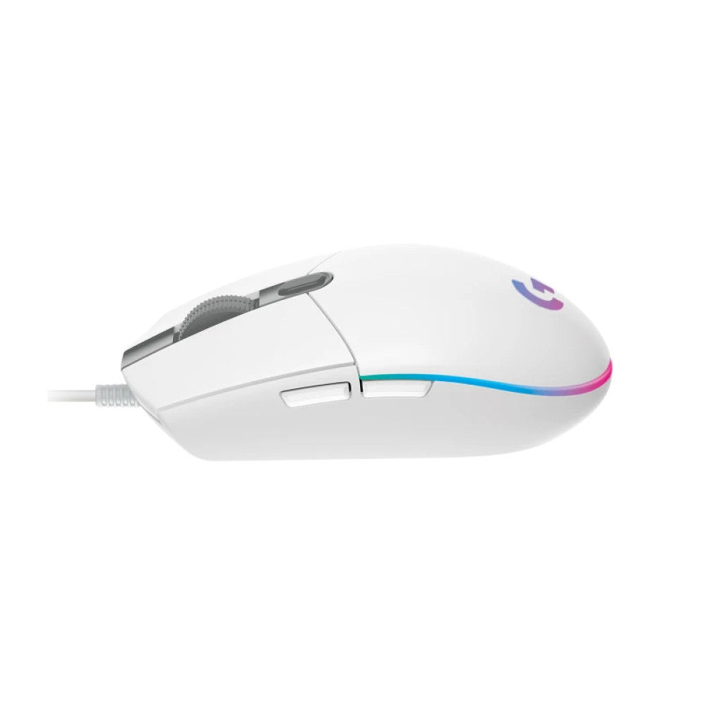 Logitech G203 Lightsync Gaming Mouse - White