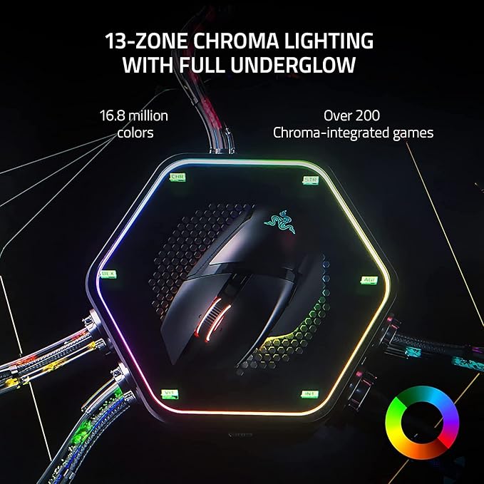 Razer Basilisk V3 Pro Wireless Gaming Mouse (Black)