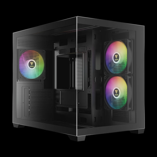 Gamdias Aura GC10M V2 ARGB M-ATX Mini Tower Case