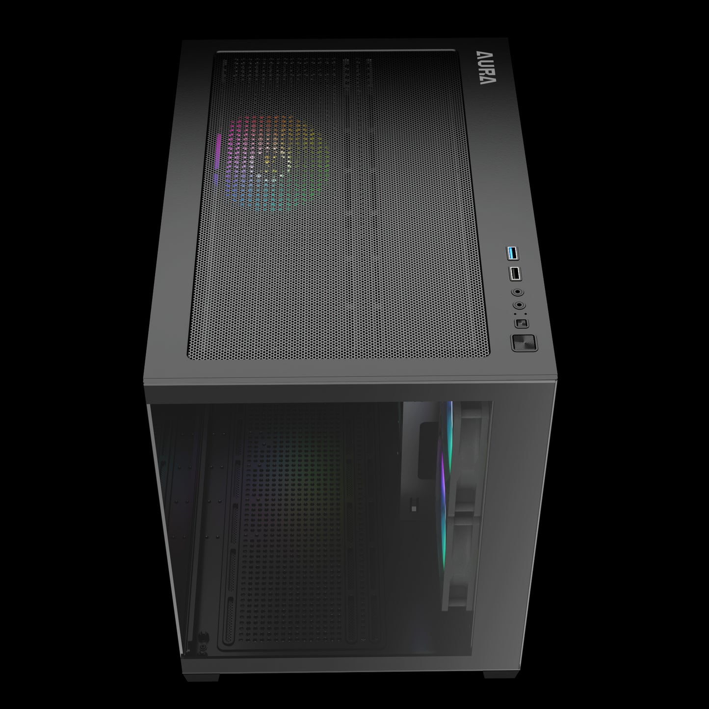 Gamdias Aura GC10M V2 ARGB M-ATX Mini Tower Case