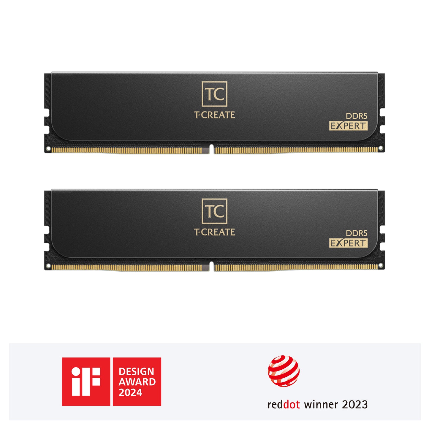 TEAMGROUP T-Create Expert DDR5 32GB (16GB x 2) 6000MHz RAM - Black