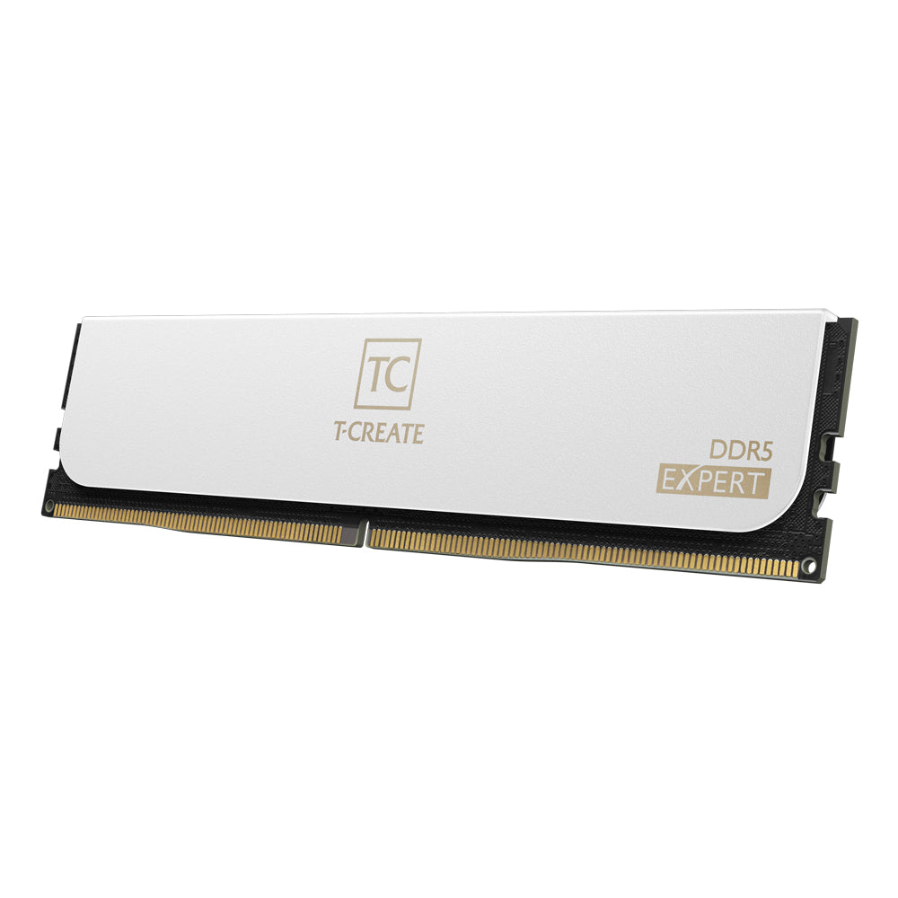 TEAMGROUP T-Create Expert DDR5 32GB (16GB x 2) 6000MHz RAM - White
