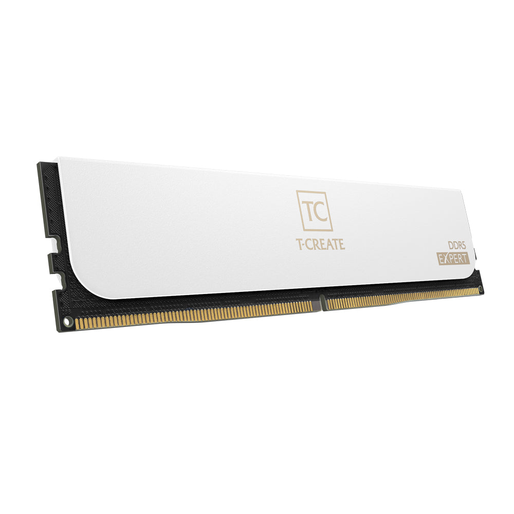 TEAMGROUP T-Create Expert DDR5 32GB (16GB x 2) 6000MHz RAM - White