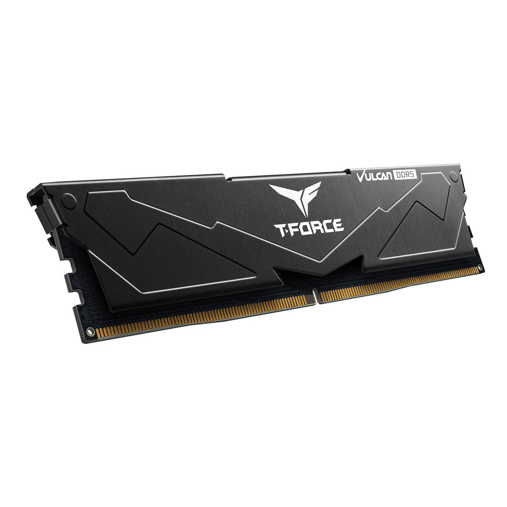 TeamGroup T-Force Vulcan 8GB (8GBx1) DDR5 5200MHz Desktop Ram (Black)