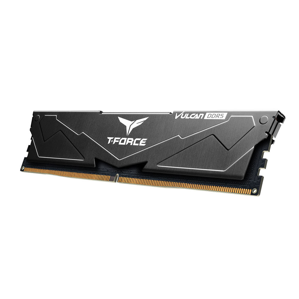 TeamGroup T-Force Vulcan 8GB (8GBx1) DDR5 5200MHz Desktop Ram (Black)