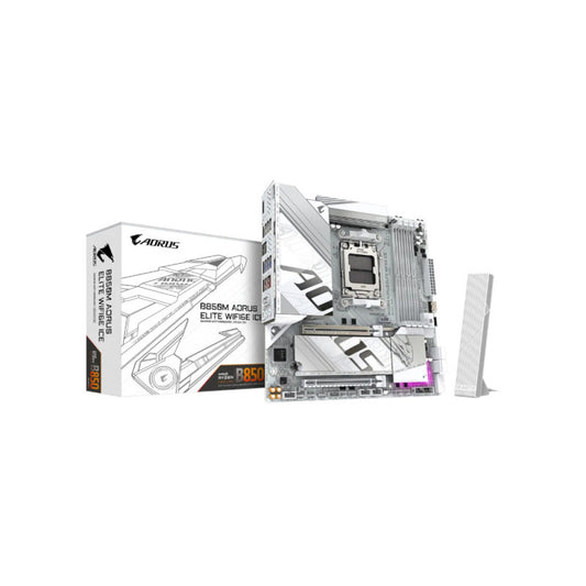 Gigabyte B850M AORUS ELITE WIFI6E ICE Motherboard