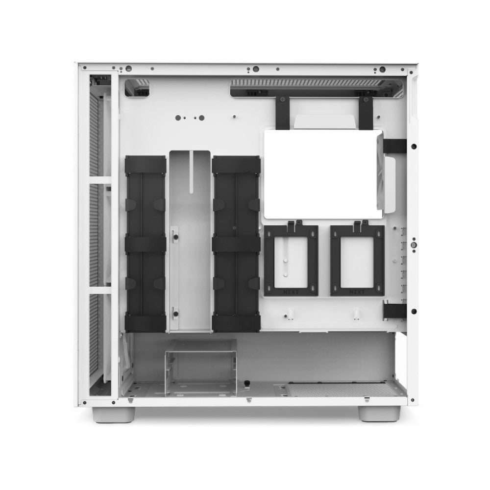 NZXT H7 Flow RGB Mid-Tower Cabinet - White