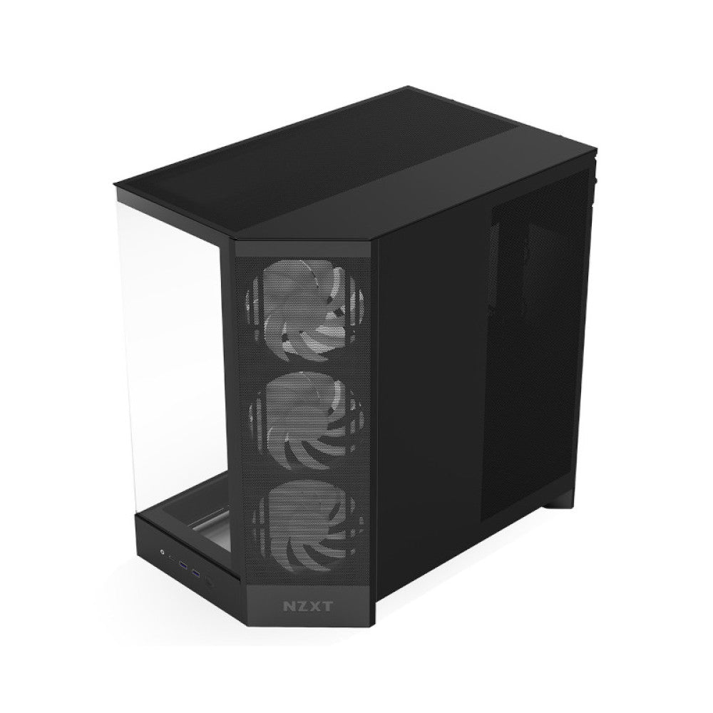 NZXT H9 Flow RGB Mid Tower Cabinet - Black