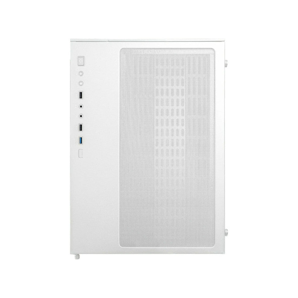 Ant Esports Crystal ARGB (E-ATX) Mid Tower Gaming Cabinet - White