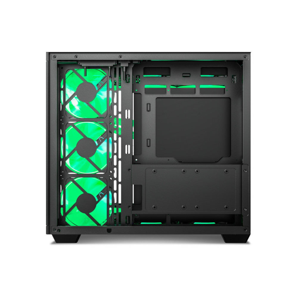 Ant Esports Crystal X11 ARGB (ATX) Mid Tower Gaming Cabinet - Green
