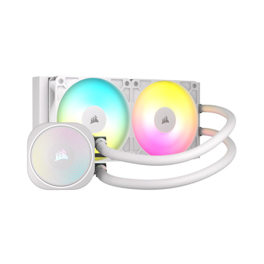 Corsair Nautilus 240 RS ARGB Liquid CPU Cooler - White