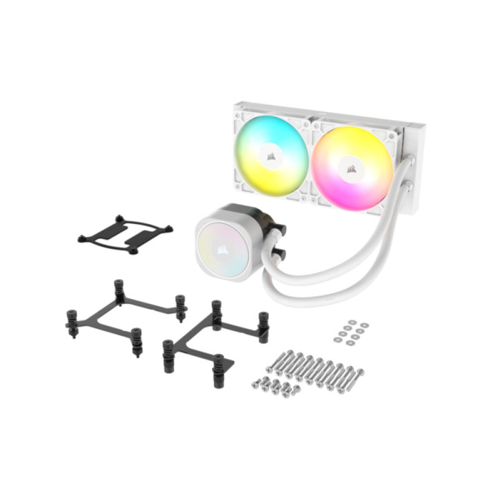 Corsair Nautilus 240 RS ARGB Liquid CPU Cooler - White