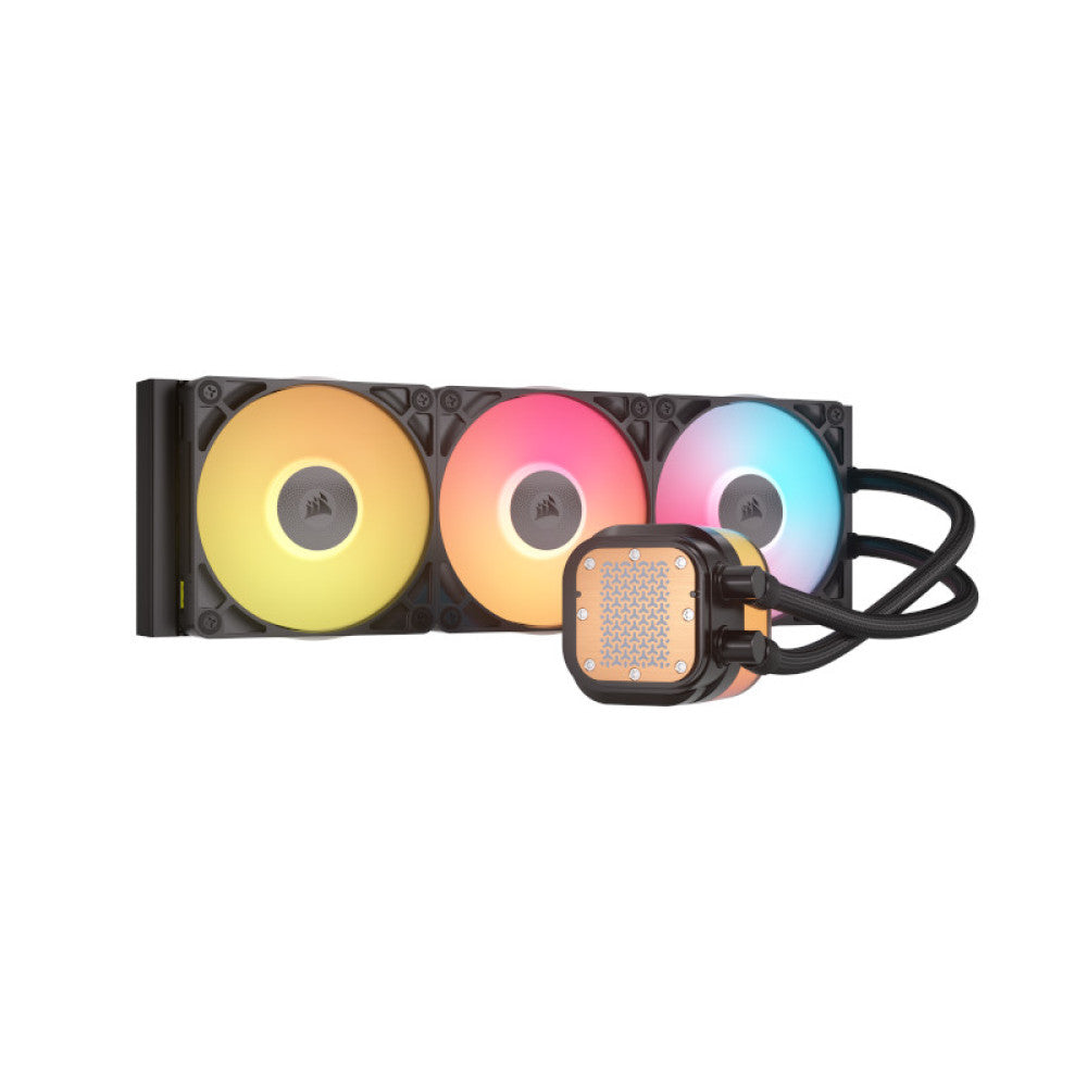 Corsair iCUE Link Titan 360 RX LCD AIO Liquid CPU Cooler - Black