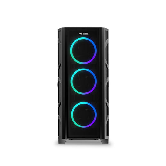 Ant Esports Dynamic GT ARGB (E-ATX) Mid Tower Gaming Cabinet - Black