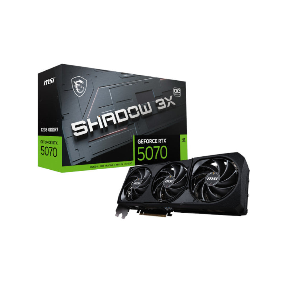 MSI GeForce RTX 5070 Shadow 3X OC 12GB GDDR7