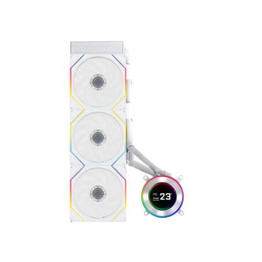 Lian Li Hydroshift II LCD-C 360TL Liquid CPU Cooler - White