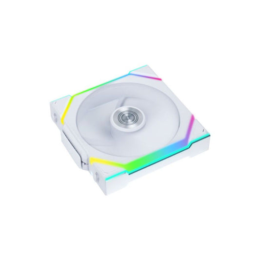 Lian Li Uni Fan SL Wireless 120 Reverse Blade 120mm Case Fan Triple Pack - White