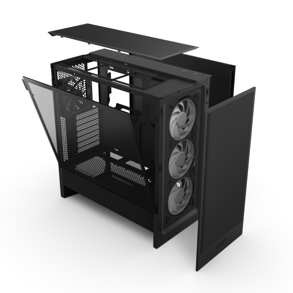 NZXT H5 Flow RGB 2024 Edition E-ATX Mid Tower Case
