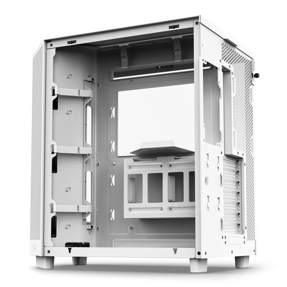 NZXT H6 Flow RGB (ATX) Mid Tower Cabinet (White)
