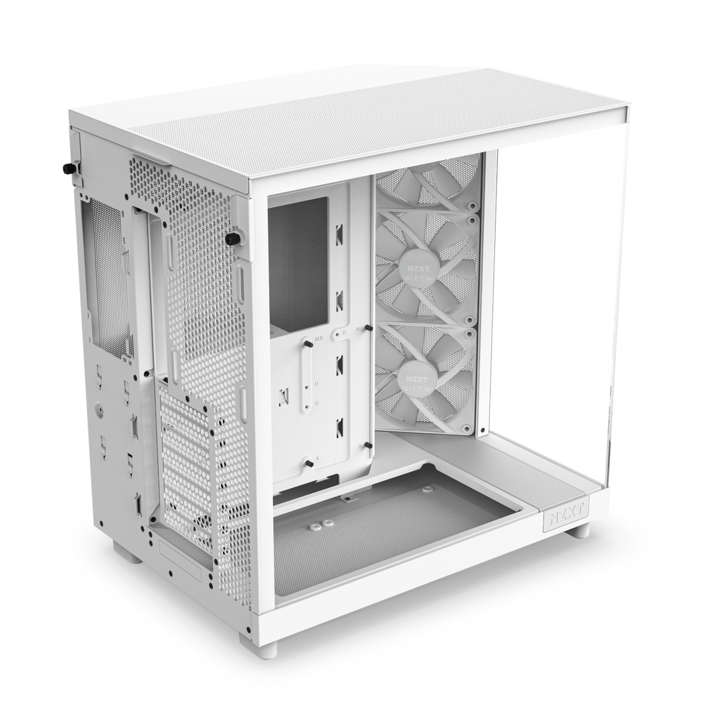 NZXT H6 Flow RGB (ATX) Mid Tower Cabinet (White)