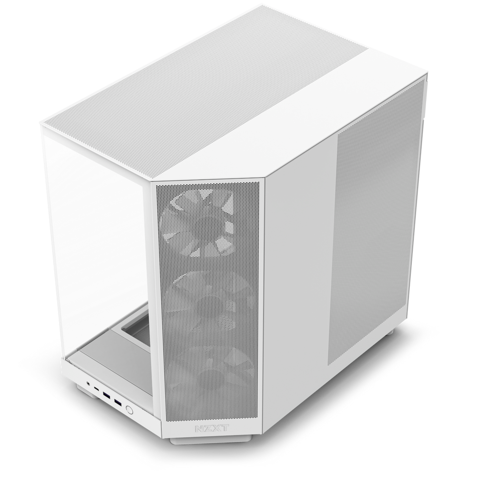 NZXT H6 Flow RGB (ATX) Mid Tower Cabinet (White)