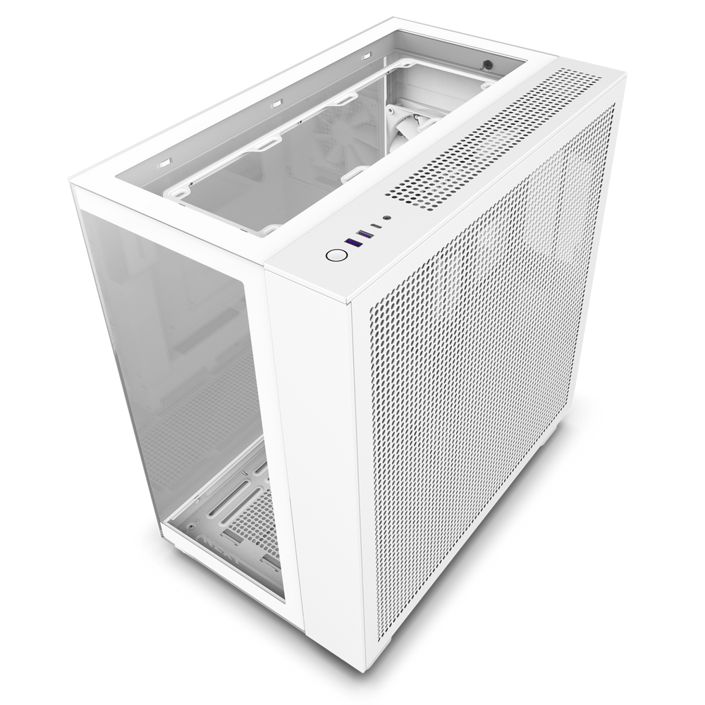 NZXT H9 Elite (ATX) Mid Tower Cabinet (White)