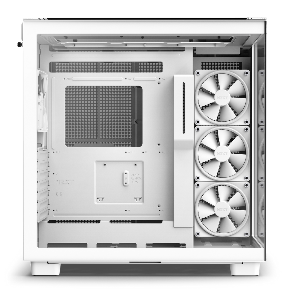 NZXT H9 Elite (ATX) Mid Tower Cabinet (White)