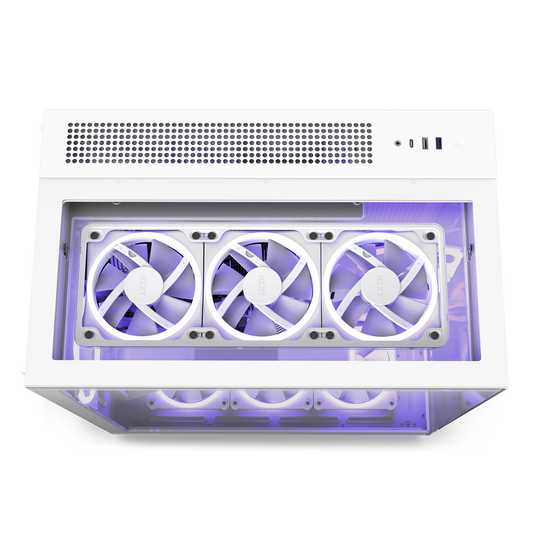 NZXT H9 Elite (ATX) Mid Tower Cabinet (White)
