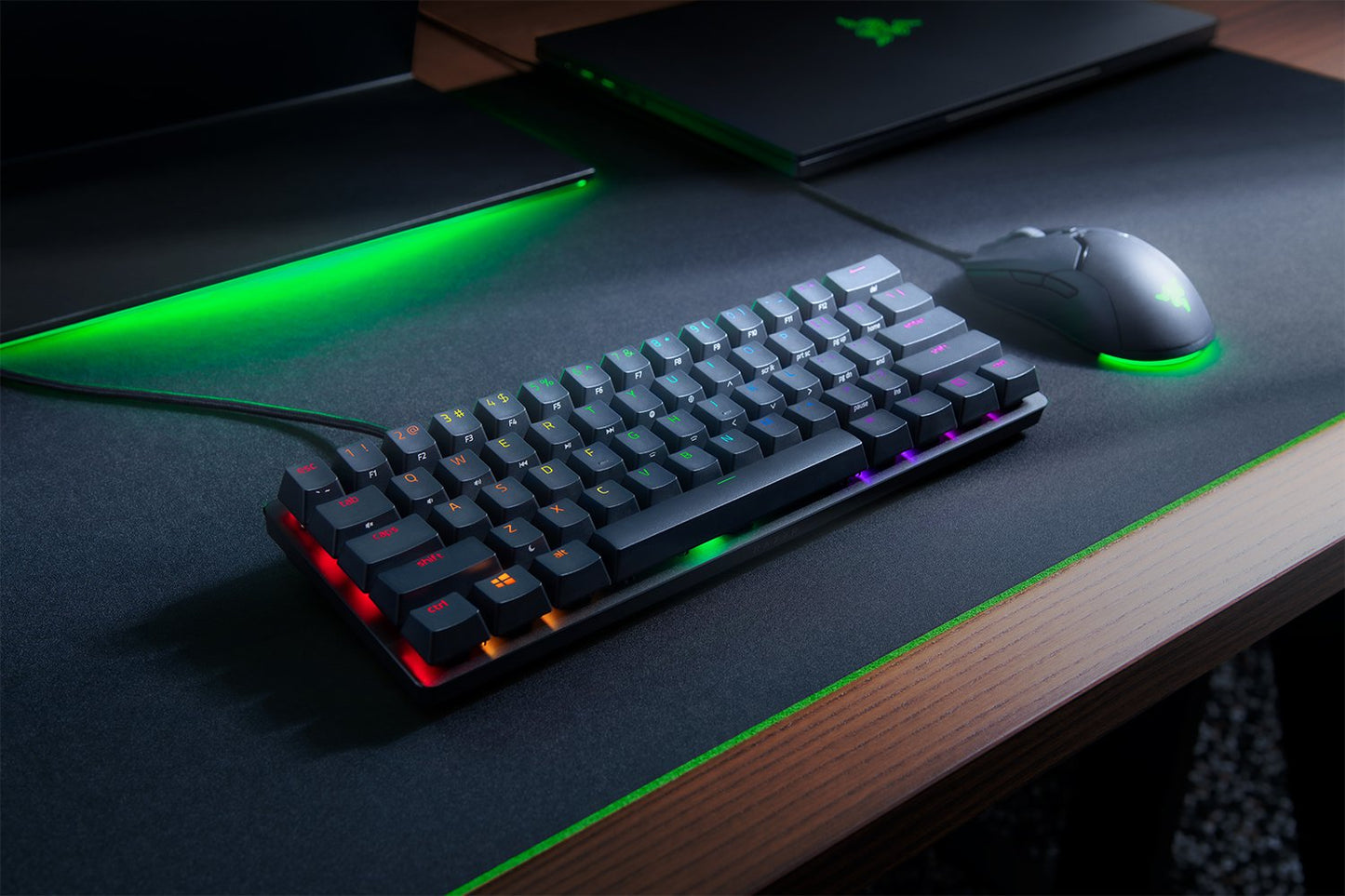 Razer Huntsman Mini Gaming Keyboard Red Linear Optical Switches (Black)