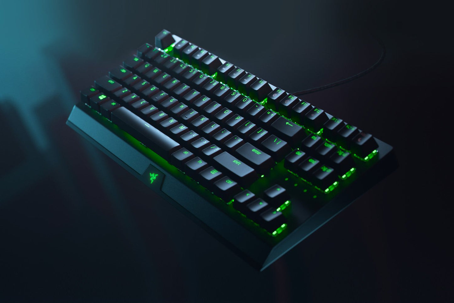 Razer BlackWidow V3 Tenkeyless Mechanical Gaming Keyboard Green Switches