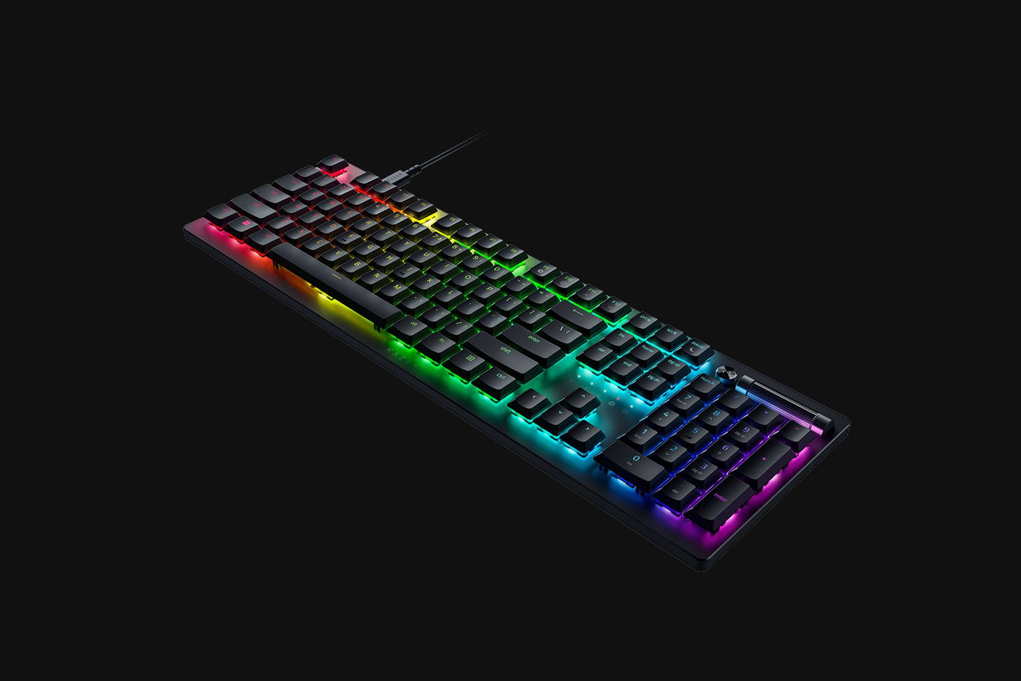 Razer DeathStalker V2 Gaming Keyboard - Clicky Optical Purple Switches