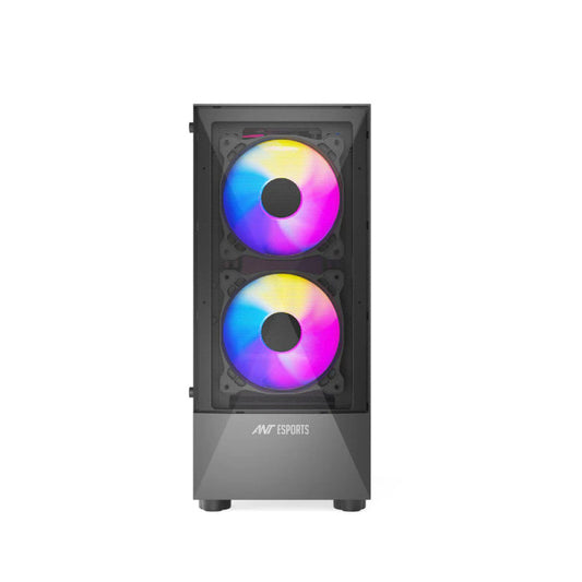 Ant Esports ICE-100 (ATX) Mid Tower Gaming Cabinet - Black