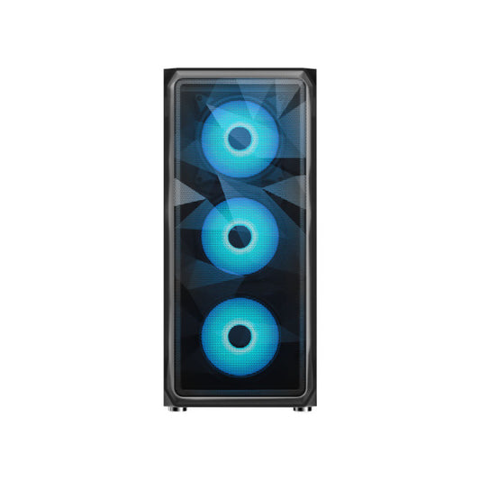 Ant Esports ICE-112 (ATX) Mid Tower Gaming Cabinet - Black