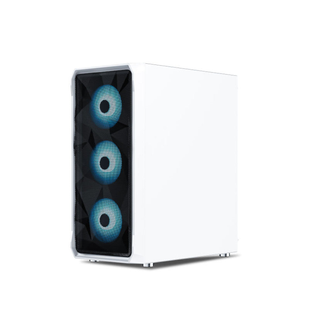 Ant Esports ICE-112 (ATX) Mid Tower Gaming Cabinet - White