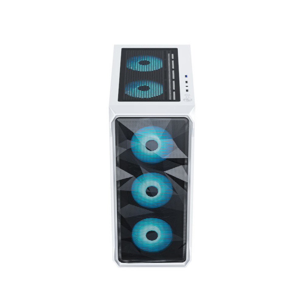Ant Esports ICE-112 (ATX) Mid Tower Gaming Cabinet - White