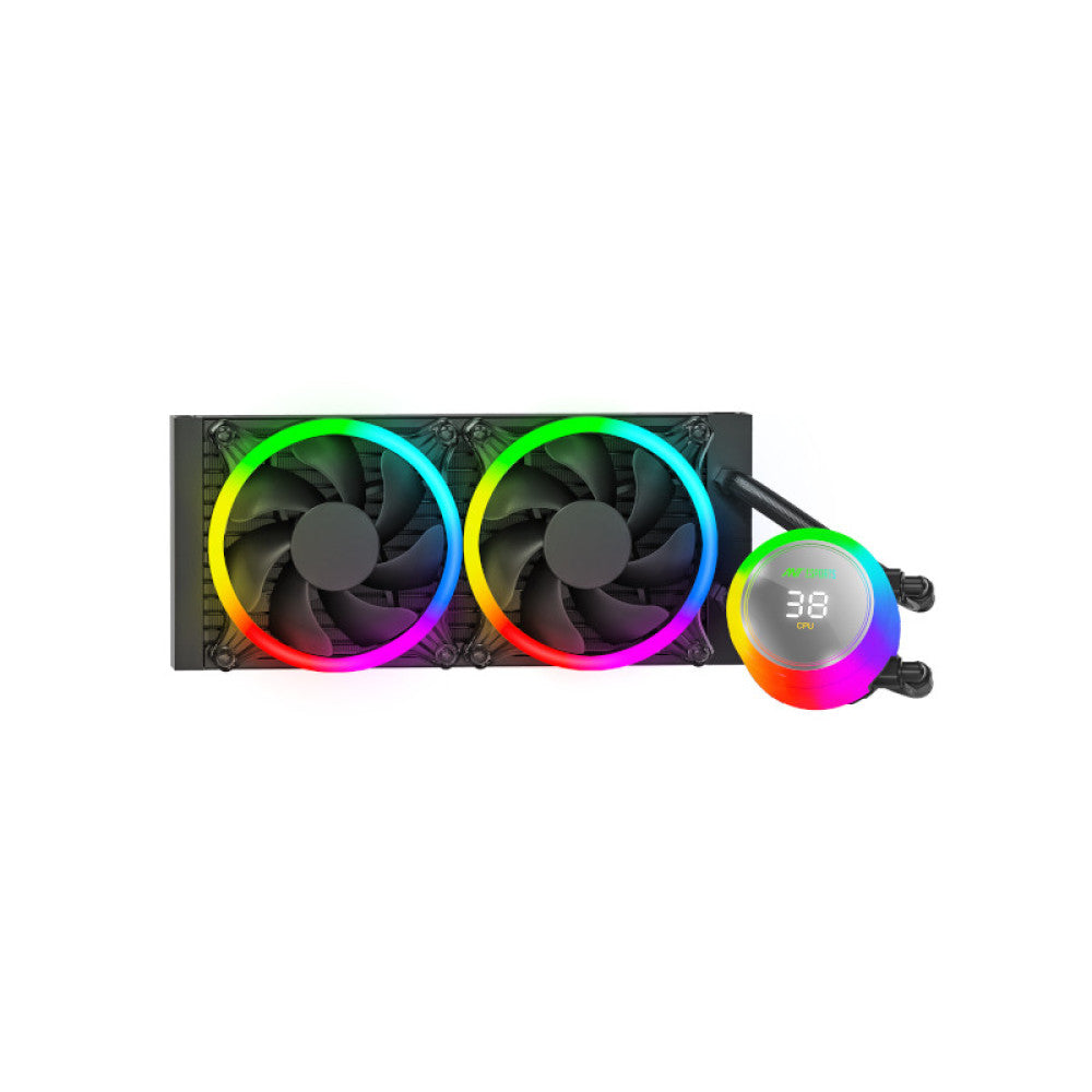 Ant Esports ICE Chroma 240 ARGB Liquid Cooler - Black