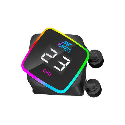 Ant Esports ICE-Flow 240 ARGB CPU Liquid Cooler - Black