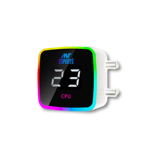 Ant Esports ICE-Glow 240 ARGB CPU Liquid Cooler - White