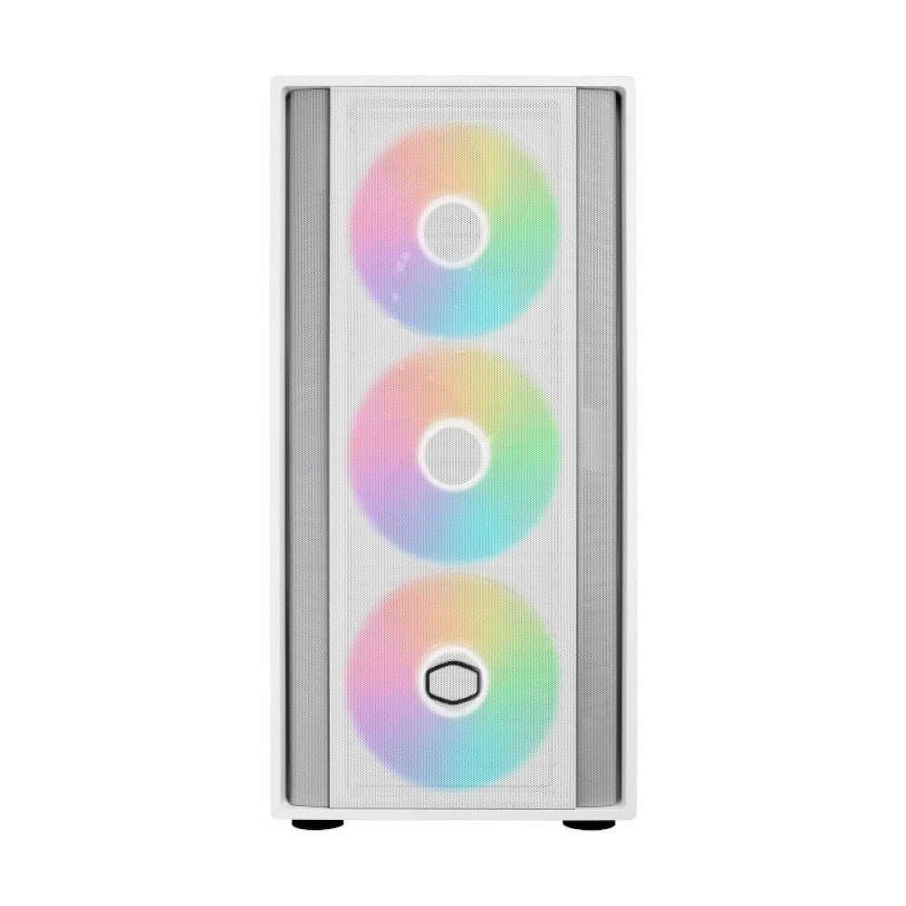 Cooler Master MasterBox 600 ARGB Mid Tower Cabinet - White