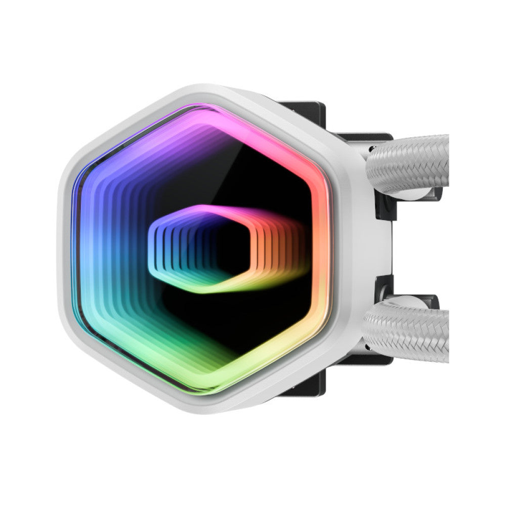 Cooler Master MasterLiquid 240 Core II ARGB Liquid CPU Cooler - White