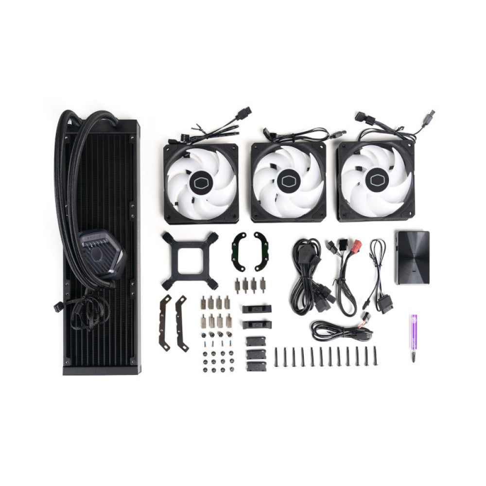 Cooler Master MasterLiquid 360 Atmos CPU Cooler - Black